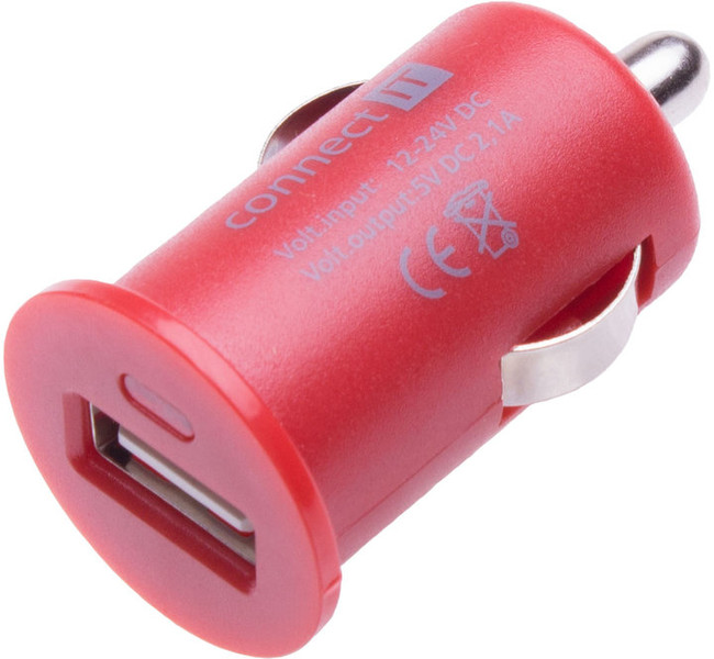 Connect IT CI-586 Auto Red mobile device charger