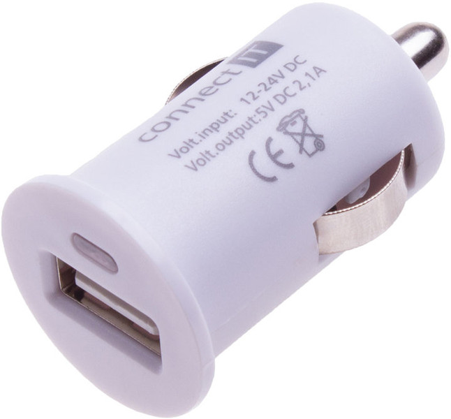Connect IT CI-588 Auto White mobile device charger