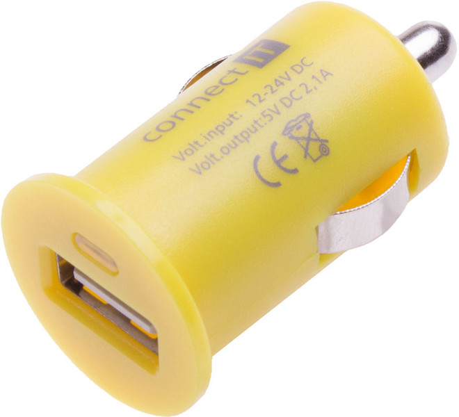 Connect IT CI-591 Авто Желтый зарядное для мобильных устройств