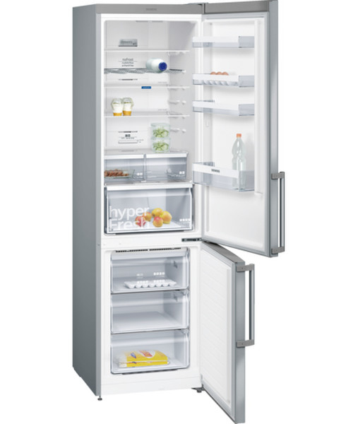 Siemens KG39NXI46 Отдельностоящий 279л 87л A+++ Нержавеющая сталь холодильник с морозильной камерой