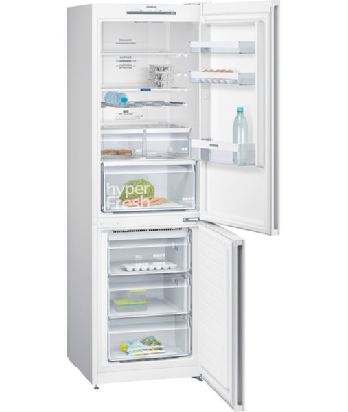 Siemens KG36NVW35 Отдельностоящий 237л 87л A++ Белый холодильник с морозильной камерой