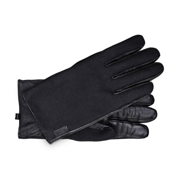 Artwizz SmartGloves Touchscreen gloves Schwarz Leder, Wolle