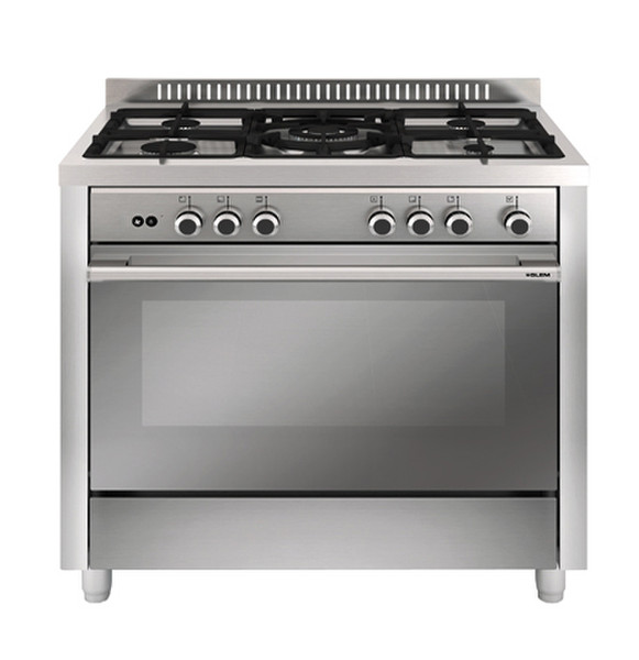 Vitrokitchen MX96IN Freestanding Gas hob Stainless steel cooker
