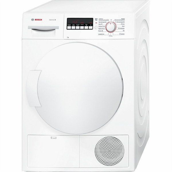 Bosch Serie 4 WTB86238EE Freistehend Frontlader 7kg B Weiß Wäschetrockner