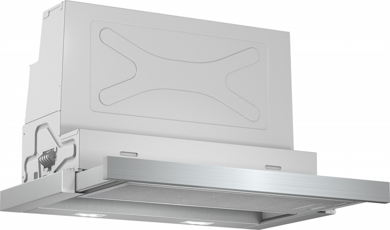 Bosch Serie 4 DFS067A50 Built-in 740m³/h A Silver cooker hood