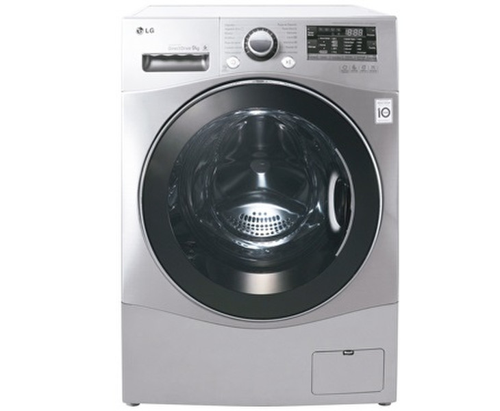 LG FH4A8FDH6N freestanding Front-load A Stainless steel washer dryer