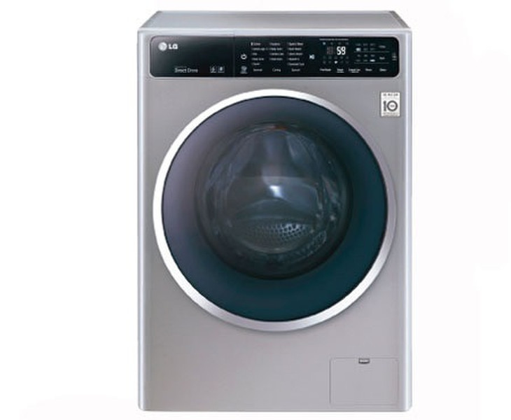 LG FH4U1JBH6N freestanding Front-load A Stainless steel washer dryer