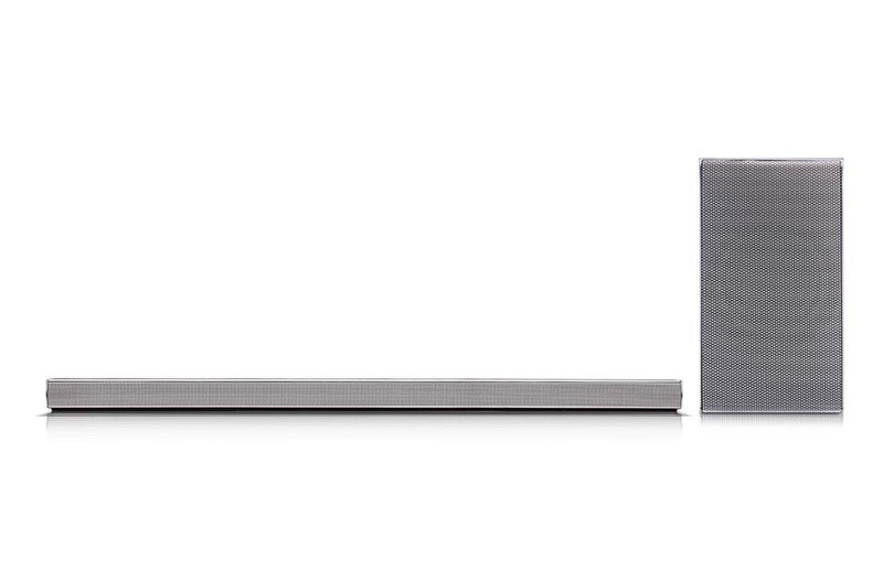 LG SH7 Verkabelt & Kabellos 4.1 360W Silber Soundbar-Lautsprecher