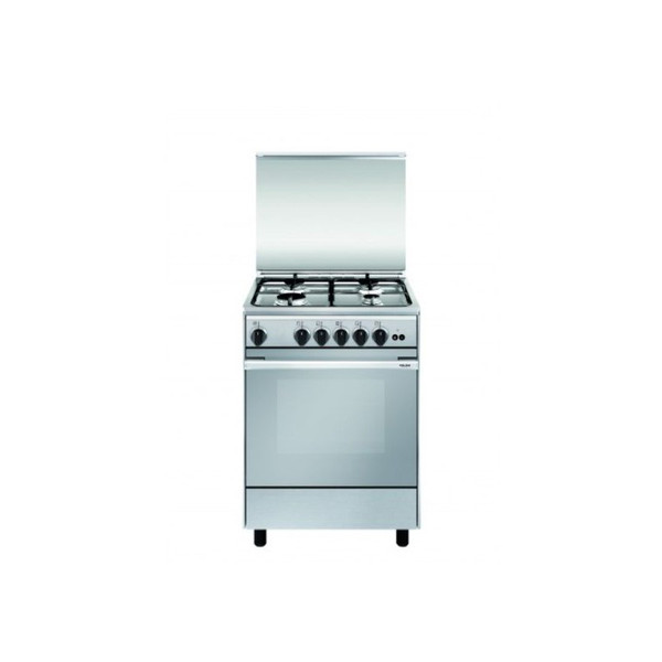 Vitrokitchen UN6050IB Freistehend Gas hob Edelstahl Küchenherd