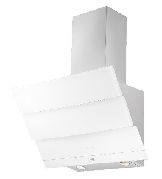 Beko HCA62640W Wall-mounted 537m³/h C White cooker hood
