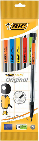 BIC 875586 HB 5шт механический карандаш