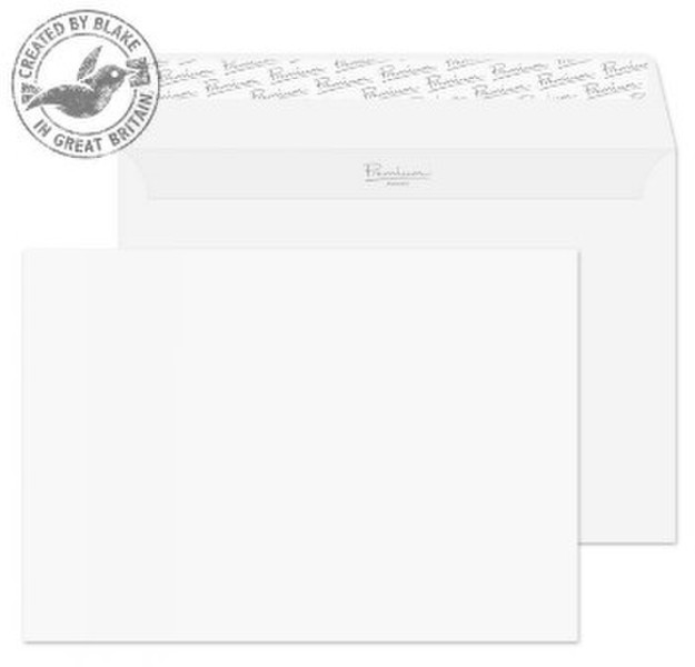 Blake Premium Business Wallet Peel and Seal Ice White Wove C5 162x229mm 120gsm (Pack 50)