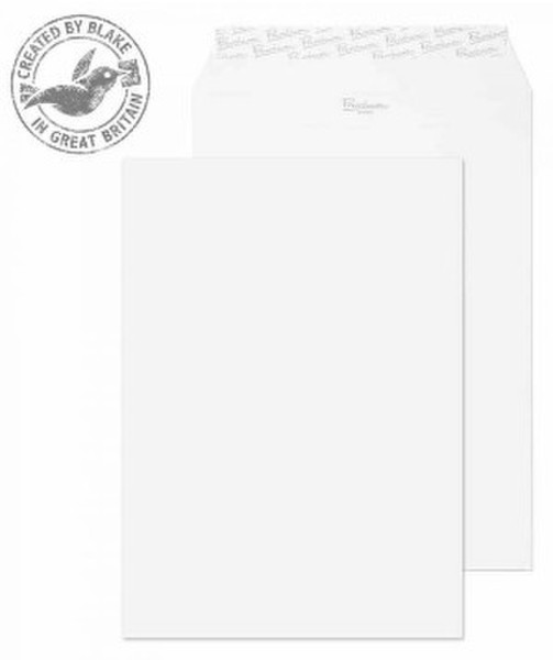 Blake Premium Business Pocket Peel and Seal Ice White Wove C4 324x229mm 120gsm (Pack 20)