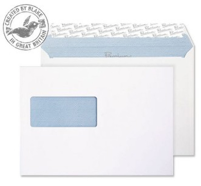 Blake Premium Office Wallet Window Peel and Seal Ultra White Wove C5 120gsm (Pack 50)