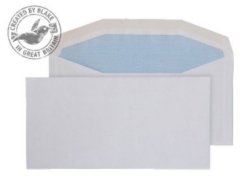 Blake Purely Everyday White Gummed Mailer DL+ 114X229mm 80gsm (Pack 1000)