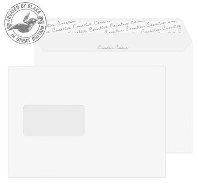 Blake Creative Colour Wallet Peel and Seal Window Ice White C5 162×229mm 120gsm (Pack 500)