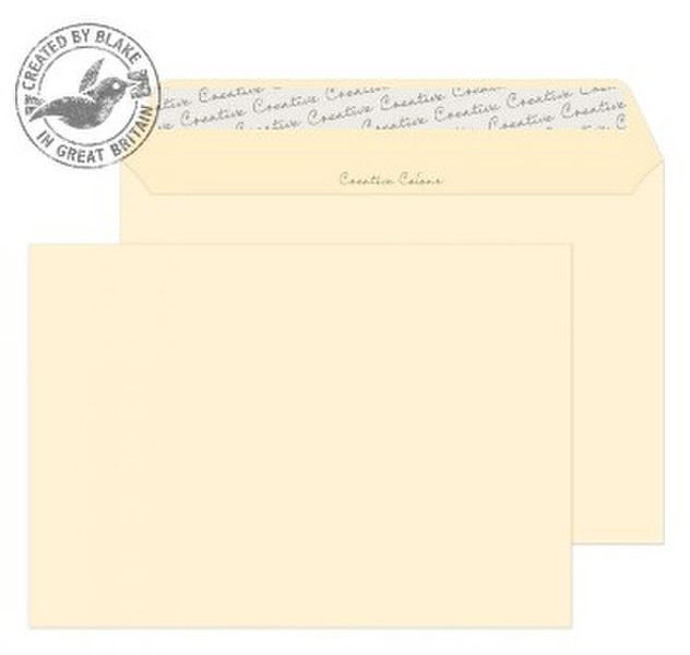 Blake Creative Colour Wallet Peel and Seal Clotted Cream C5 162×229mm 120gsm (Pack 500)