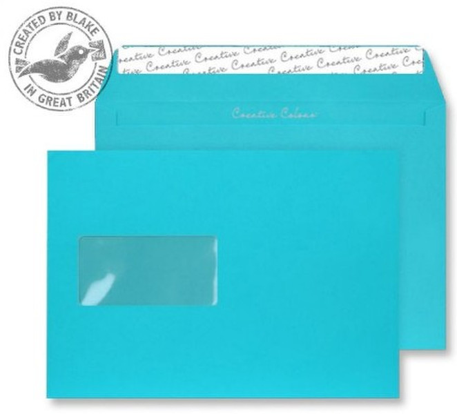 Blake Creative Colour Cocktail Blue Peel and Seal Wallet Window C5 162x229 120gsm (Pk 500)