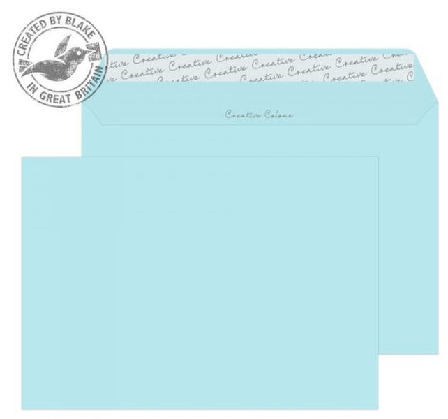 Blake Creative Colour Cotton Blue Peel and Seal Wallet C5 162x229mm 120gsm (Pack 500)