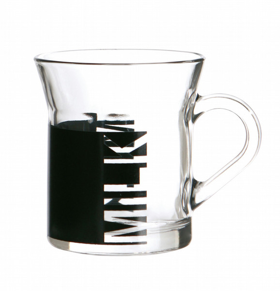 No-Brand 8414793347433 Black,Transparent 1pc(s) cup/mug