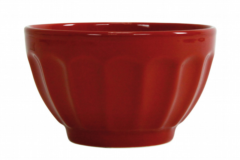 NOVAStyl 3164229814743 Round Red dining bowl