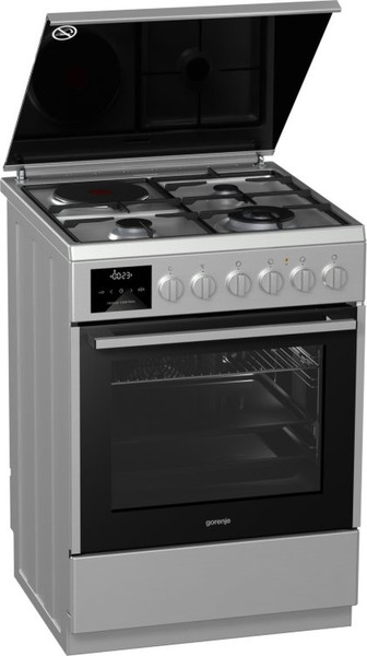 Gorenje K637E112XKC Freestanding Gas hob A Grey cooker