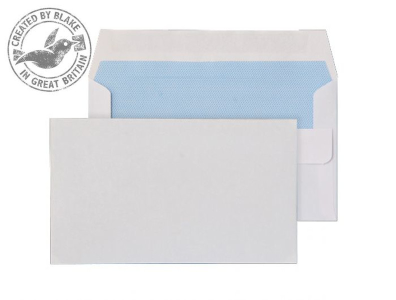 Blake Purely Everyday White Self Seal Wallet 89X152mm 80gsm (Pack 1000)