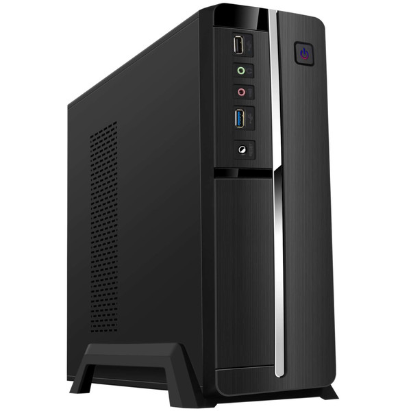 TooQ TQC-3005U3E85P Desktop 300W Black computer case