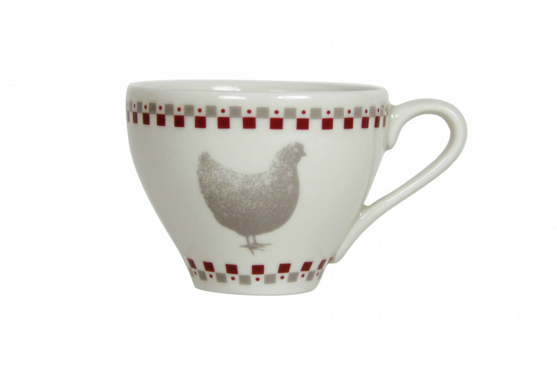 NOVAStyl 8414793363839 Grey,Red,White 1pc(s) cup/mug