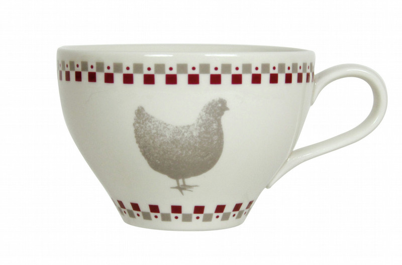 NOVAStyl 8414793363822 Grey,Red,White 1pc(s) cup/mug