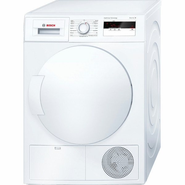 Bosch Serie 4 WTH83007SN freestanding Front-load 7kg A+ White tumble dryer