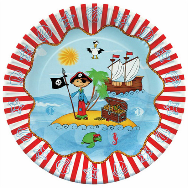 Papstar Pirate Island Plate