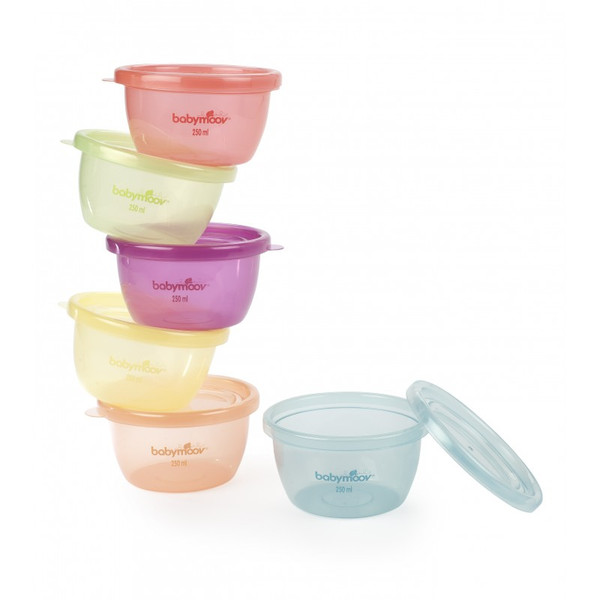 BabyMoov A004302 Green,Orange,Red,Turquoise,Yellow baby food container