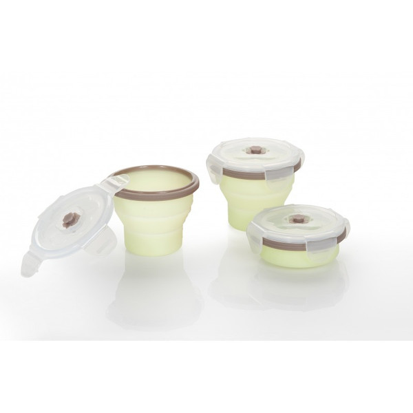 BabyMoov A004404 Green,Transparent baby food container