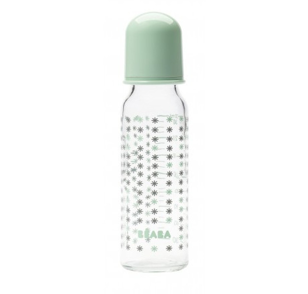 BEABA Glass Bottle 250 ml 250мл Стекло Синий, Прозрачный бутылочка для кормления