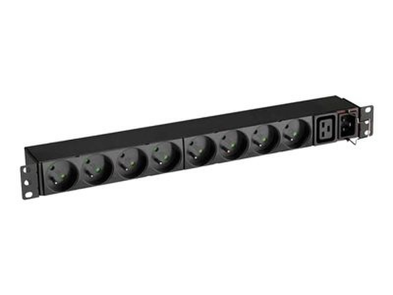 Eaton FlexPDU 8 FR 1AC outlet(s) 1U Black power distribution unit (PDU)