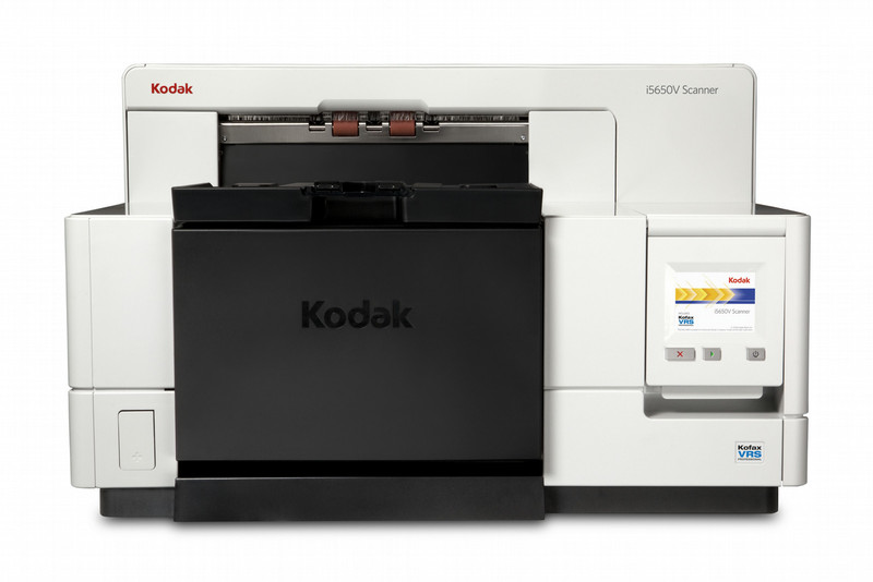 Kodak i5650V Scanner Сканер с полистовой подачей 600 x 600dpi A3 Черный, Белый