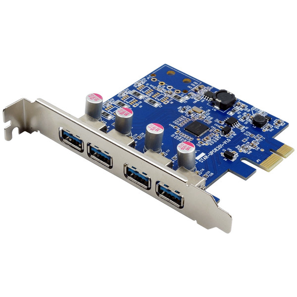 VisionTek 4 Port USB 3.0 x1 PCIe Internal USB 3.0 interface cards/adapter