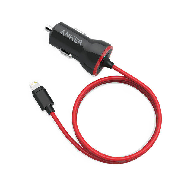 Anker PowerDrive Lightning Auto Black,Red