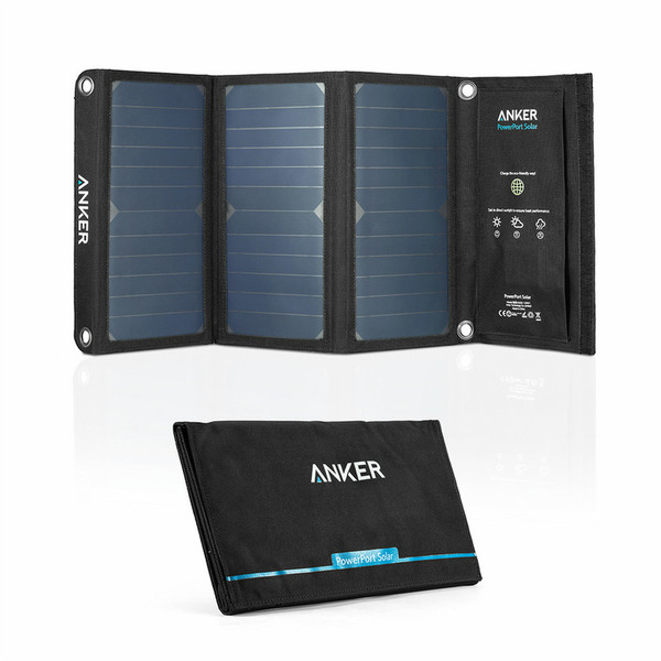 Anker PowerPort Solar Outdoor Schwarz