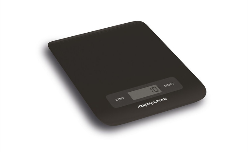 Morphy Richards 46180 Настольный Electronic kitchen scale Черный кухонные весы