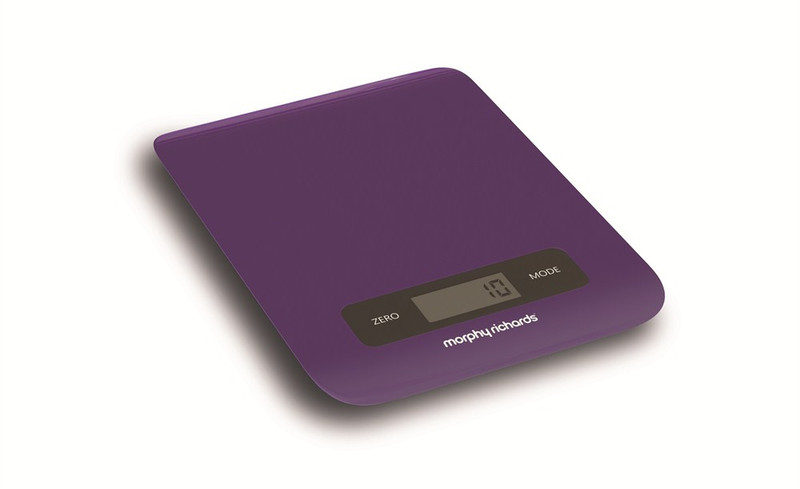 Morphy Richards 46183 Tabletop Electronic kitchen scale Purple