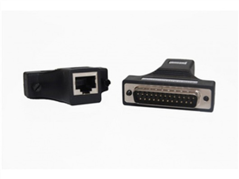 Opengear 319005 DB25F RJ45 Schwarz Kabelschnittstellen-/adapter