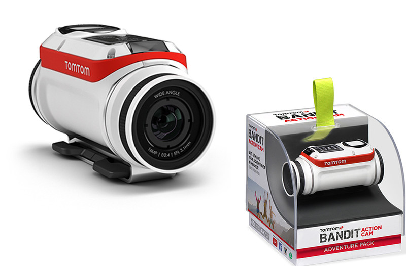 TomTom Bandit Adventure Pack 16МП Full HD Wi-Fi 190г action sports camera