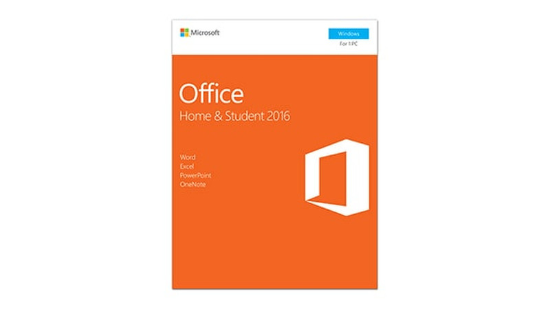 Microsoft Office Home & Student 2016 1Benutzer Spanisch