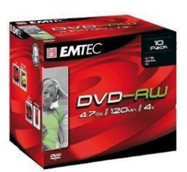 Mercodan 1023010 4.7GB DVD-RW blank DVD