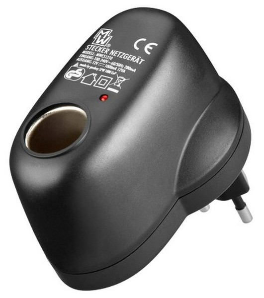 Mercodan 54789 Для помещений Черный адаптер питания / инвертор