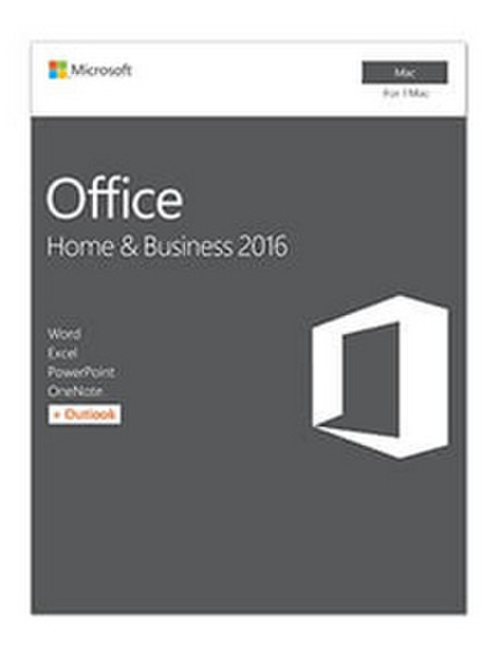 Microsoft Office Home & Business 2016 f/ Mac