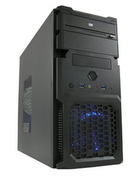 LC-Power 2001MB+ Micro-Tower 350W Black computer case
