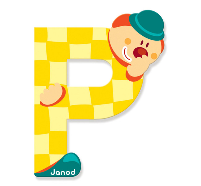 JANOD Clown Letter P